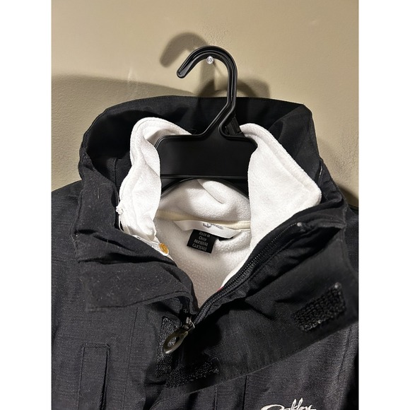 Oakley Ski Jacket Womens Sz small Black Baggy Fit 3 In 1 Fleece Lined Snowboard - Picture 4 of 16